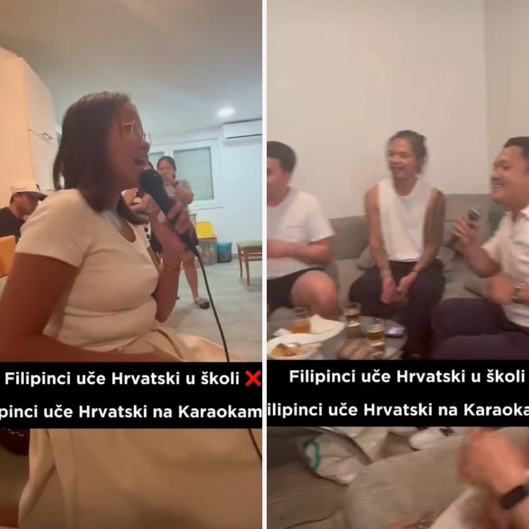 Filipinka pokazala kako s prijateljima pjeva karaoke na hrvatskom: "Tako učimo jezik"