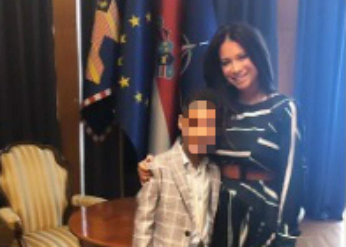 "Za postignut svjetski uspjeh": Tia Mamić sa sinom bila na prijemu kod Kolinde