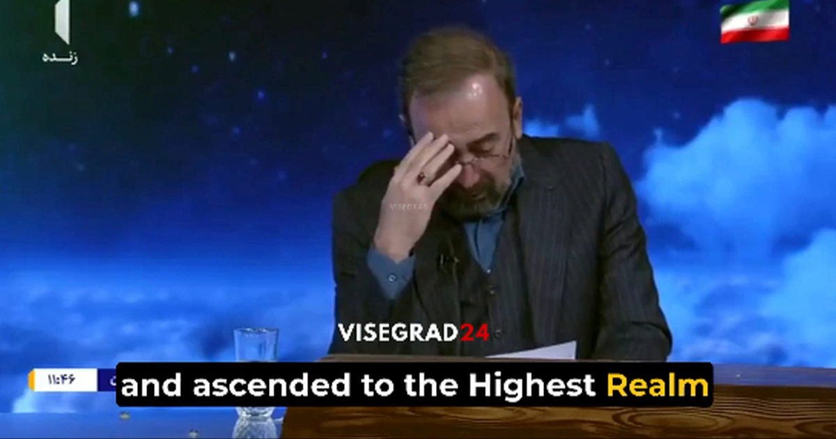 VIDEO Pogledajte trenutak kad je Iran objavio da je ajatolah mrtav. Voditelj plakao