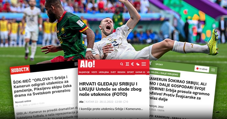 Srpski mediji: Afrički mentalitet Srbije, Švicarska se mora pobijediti