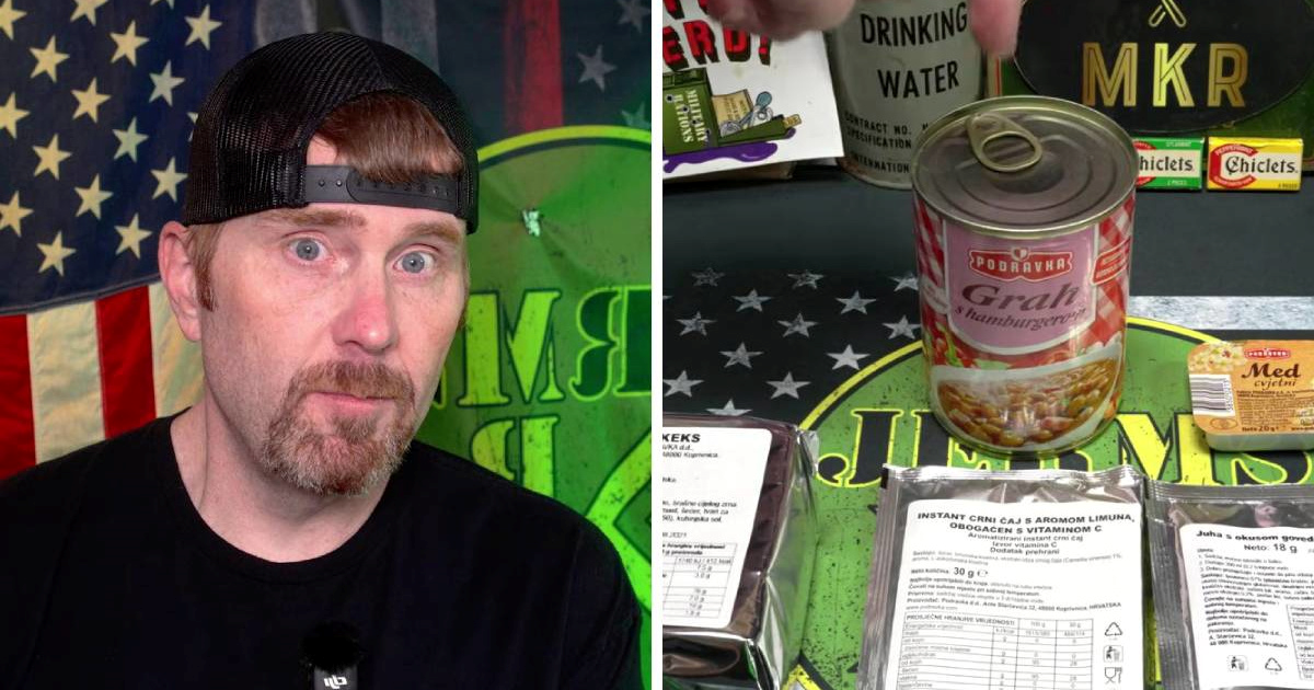 Youtuber isprobava vojne obroke iz cijelog svijeta, pogledajte što misli o hrvatskom