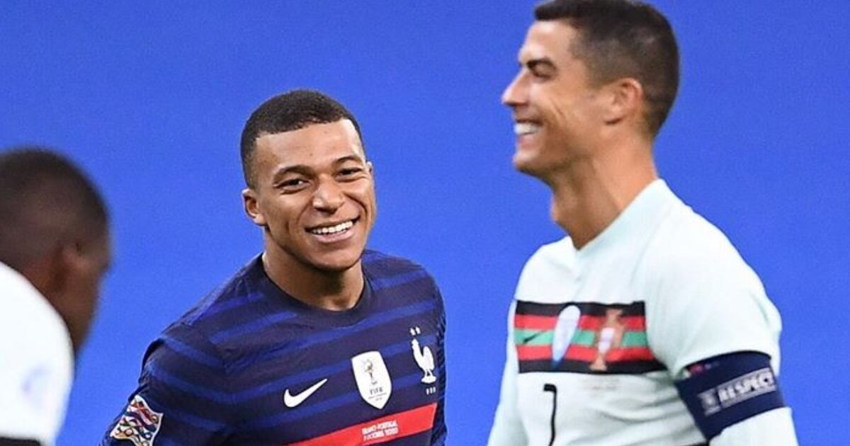 Mbappe upoznao idola. Popričao s Ronaldom i zagrlio ga