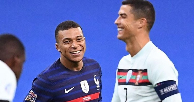 Mbappe upoznao idola. Popričao s Ronaldom i zagrlio ga