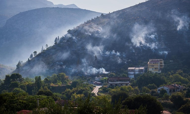 Požarište u Žrnovnici bez otvorenog plamena