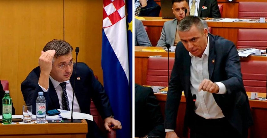 VIDEO Žestok obračun Plenkovića i Ćipe u saboru. Ćipe vikao: Koaliraš s teroristima!