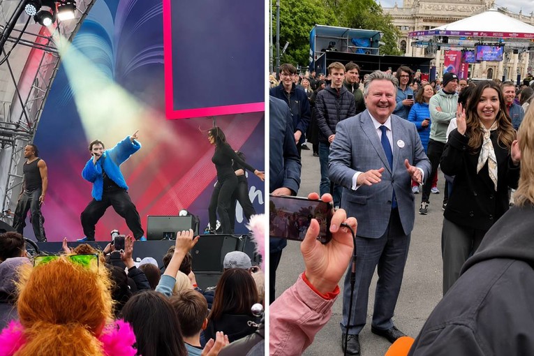 Gradonačelniku Beča očito se sviđa pjesma koja predstavlja Austriju na Eurosongu 😁