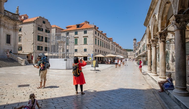 Moglo bi vas iznenaditi kako su danas izgledale ulice u centru Dubrovnika