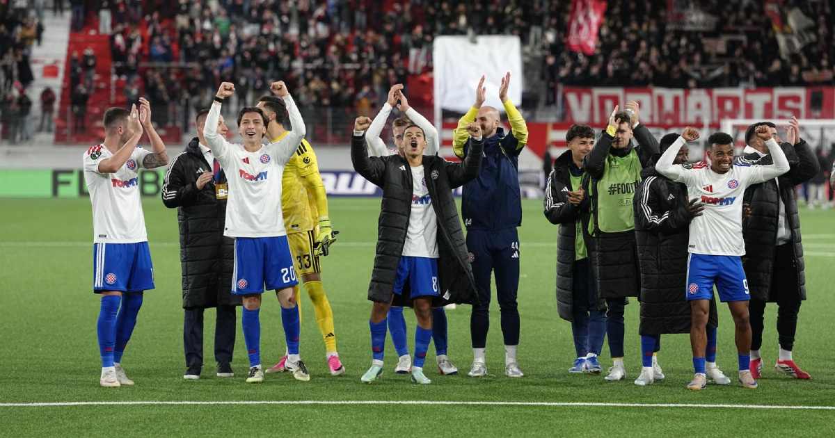 Nevjerojatna statistika Hajduka. Samo je jedan klub uspješniji u Europi