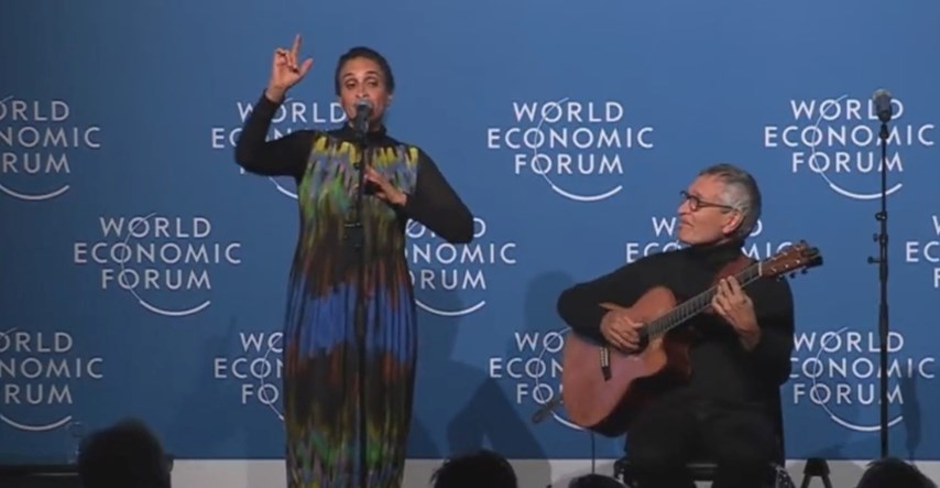 "Je li ovo šala?": Bizaran nastup u Davosu postao je viralan hit na Twitteru