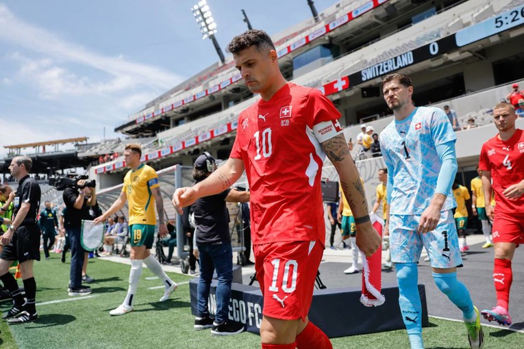 VIDEO Xhaka opet pokazao albanski simbol zbog kojeg ga je FIFA kaznila