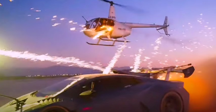 VIDEO Youtuber iz helikoptera gađao Lamborghini. Sada mu prijeti zatvorska kazna