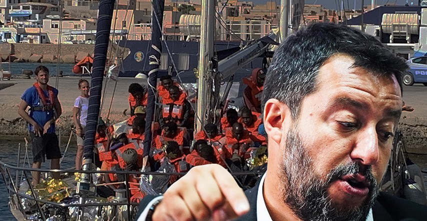 Salvini o padu broja migranata: Očito je moja opsesija njima dala rezultate