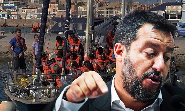 Salvini o padu broja migranata: Očito je moja opsesija njima dala rezultate