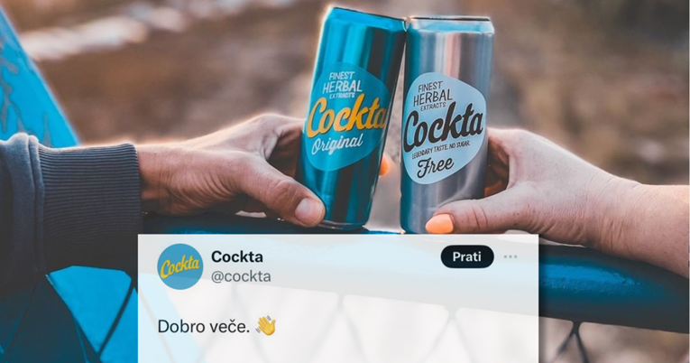 Cockta se javila nakon incidenta s Colom. Napisali samo dvije riječi i postali hit
