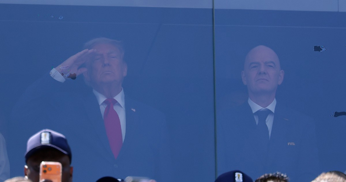Trump došao na finale SP-a: Teško je ići protiv Messija