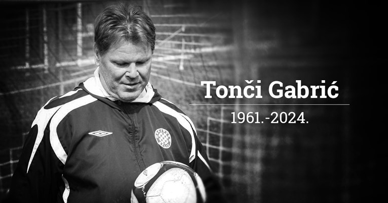 Preminuo je Tonči Gabrić (62), legendarni golman Hajduka i Hrvatske