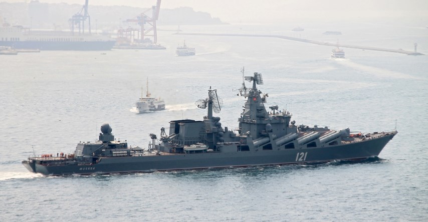 Otkriveni detalji o potapanju najvećeg ruskog broda: Ukrajini pomogli oblaci