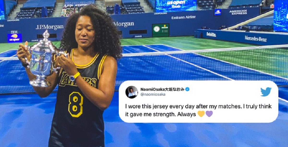 Osaka dirnula Lakerse i LeBrona proslavom US Opena u Kobeovom dresu i posvetom njemu