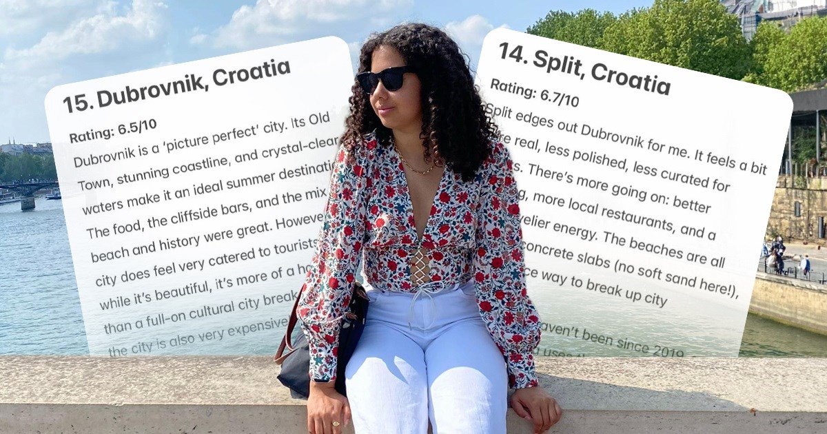 Obišla je 26 europskih gradova, odabrala najgori: "Zapušten, prljav i hrana je loša"