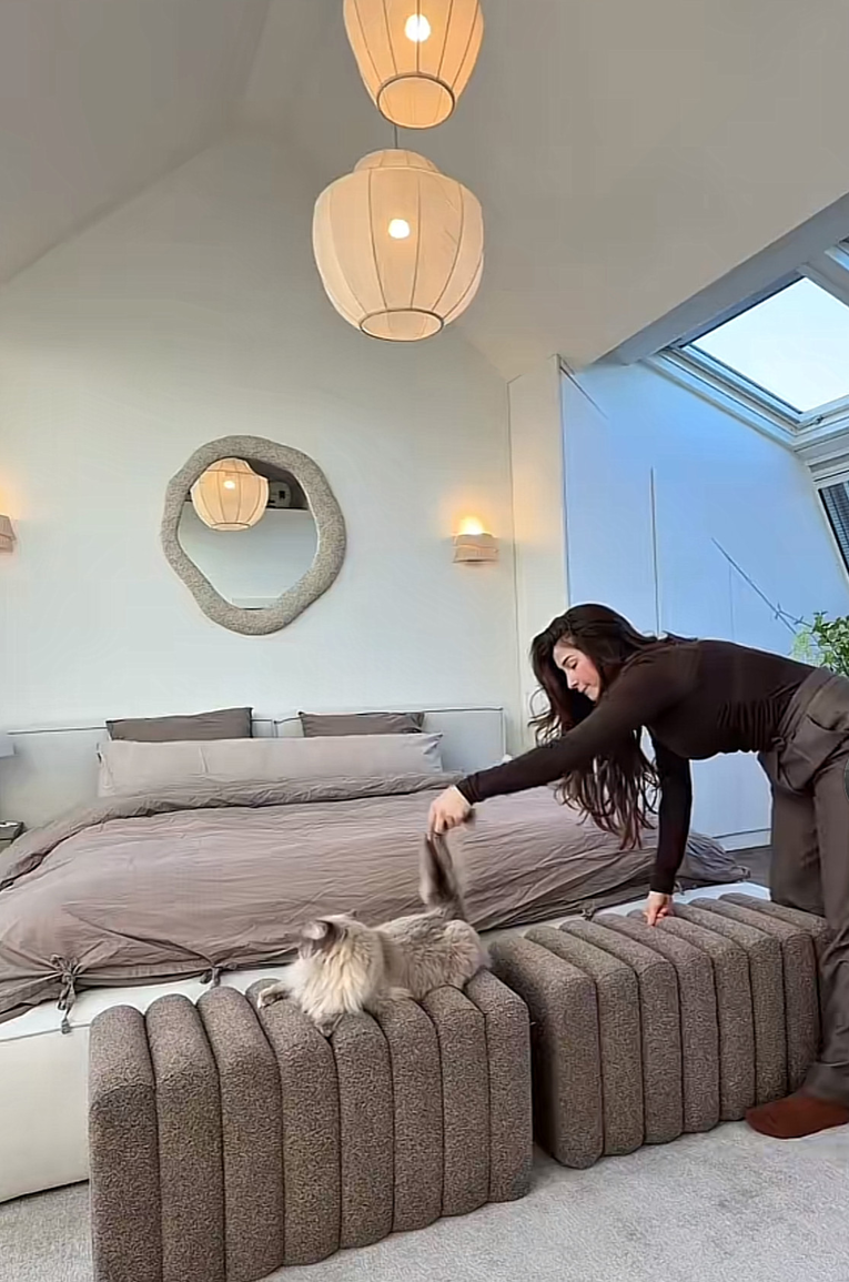 Spavaću sobu uredila je komadima iz Jyska za manje od 300 €. Rezultat je predobar