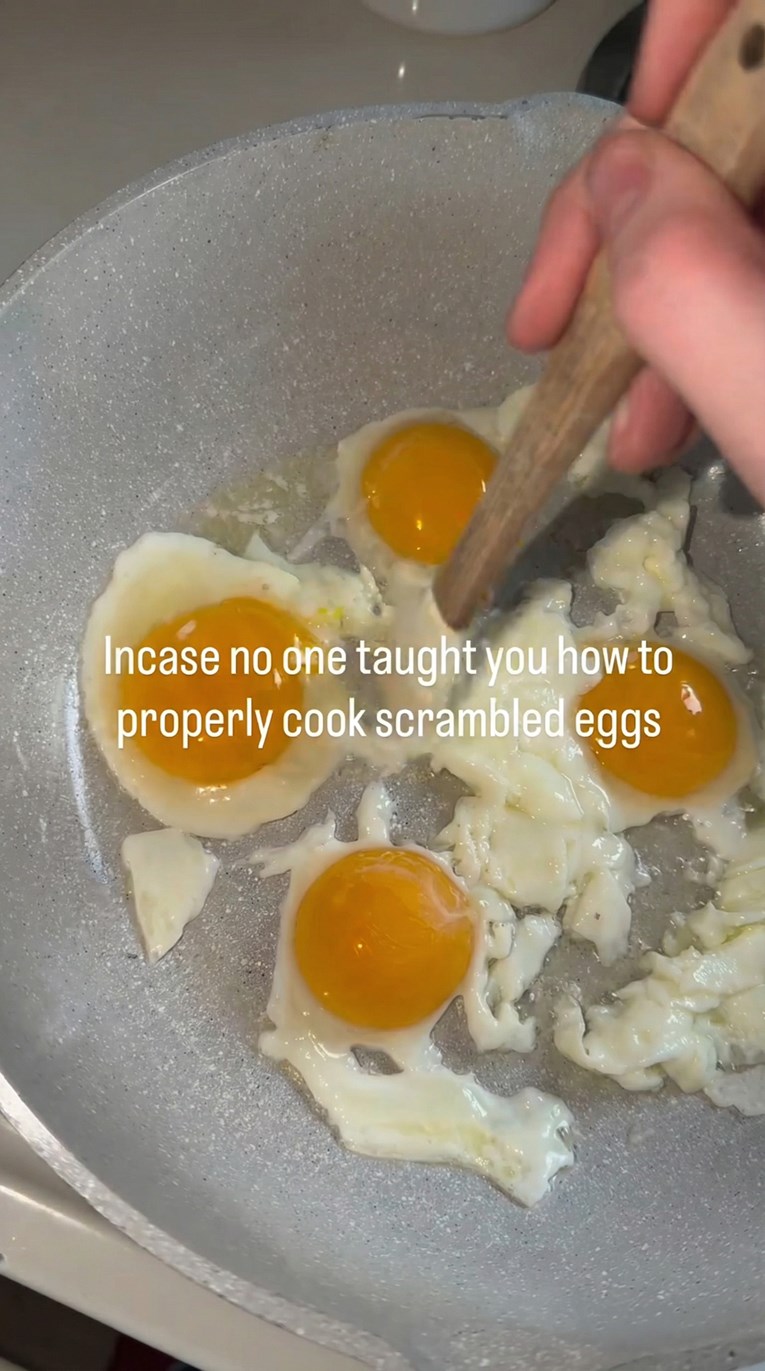 Pokazala trik za savršenu kajganu, ljudi je sprdaju: "Nemoj više ništa objavljivati"