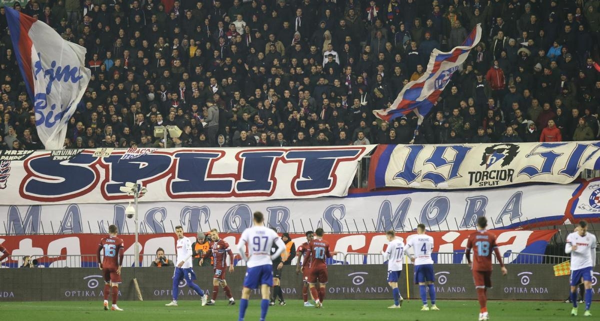 Ovako su navijači Hajduka reagirali na poraz od Rijeke