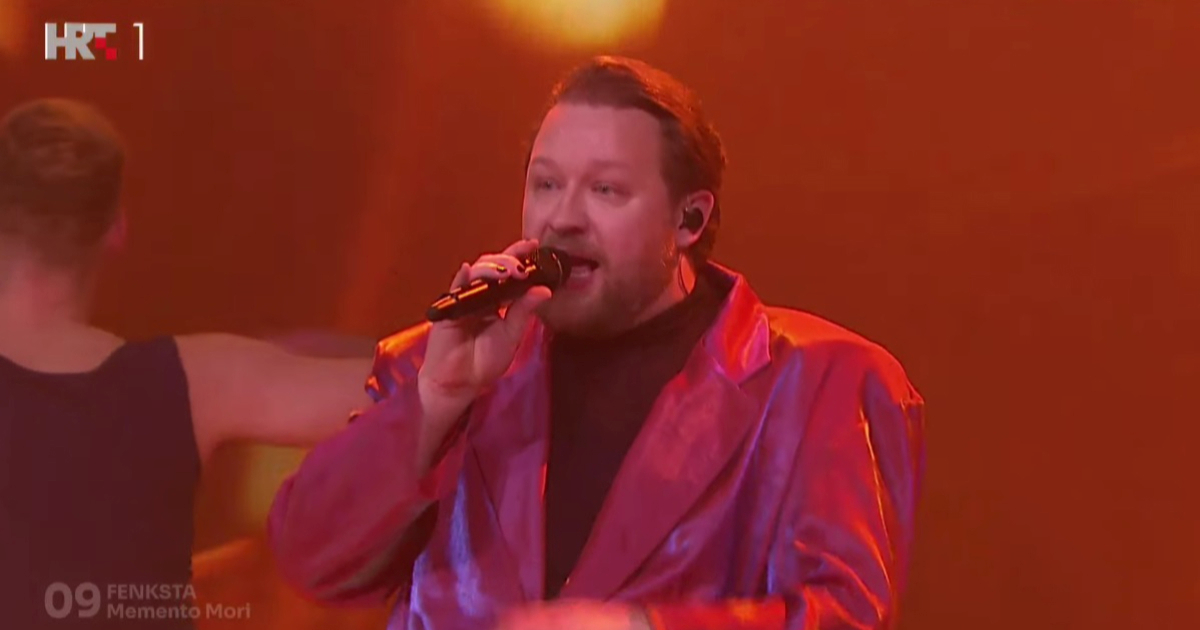 Noelle dobila glasan pljesak publike, Fenksta se predstavio s pjesmom Memento Mori