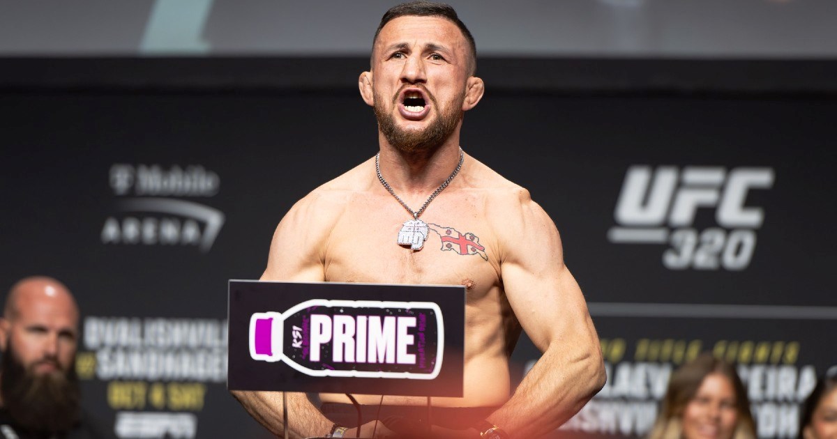 Gruzijski Stroj šokirao kolegu pripremom za meč: Nikad takvo nešto nisam vidio