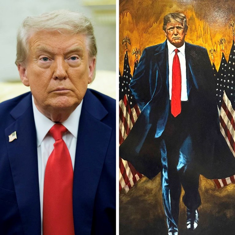 Trump ima novi portret u Bijeloj kući, ljudi primijetili jeziv detalj