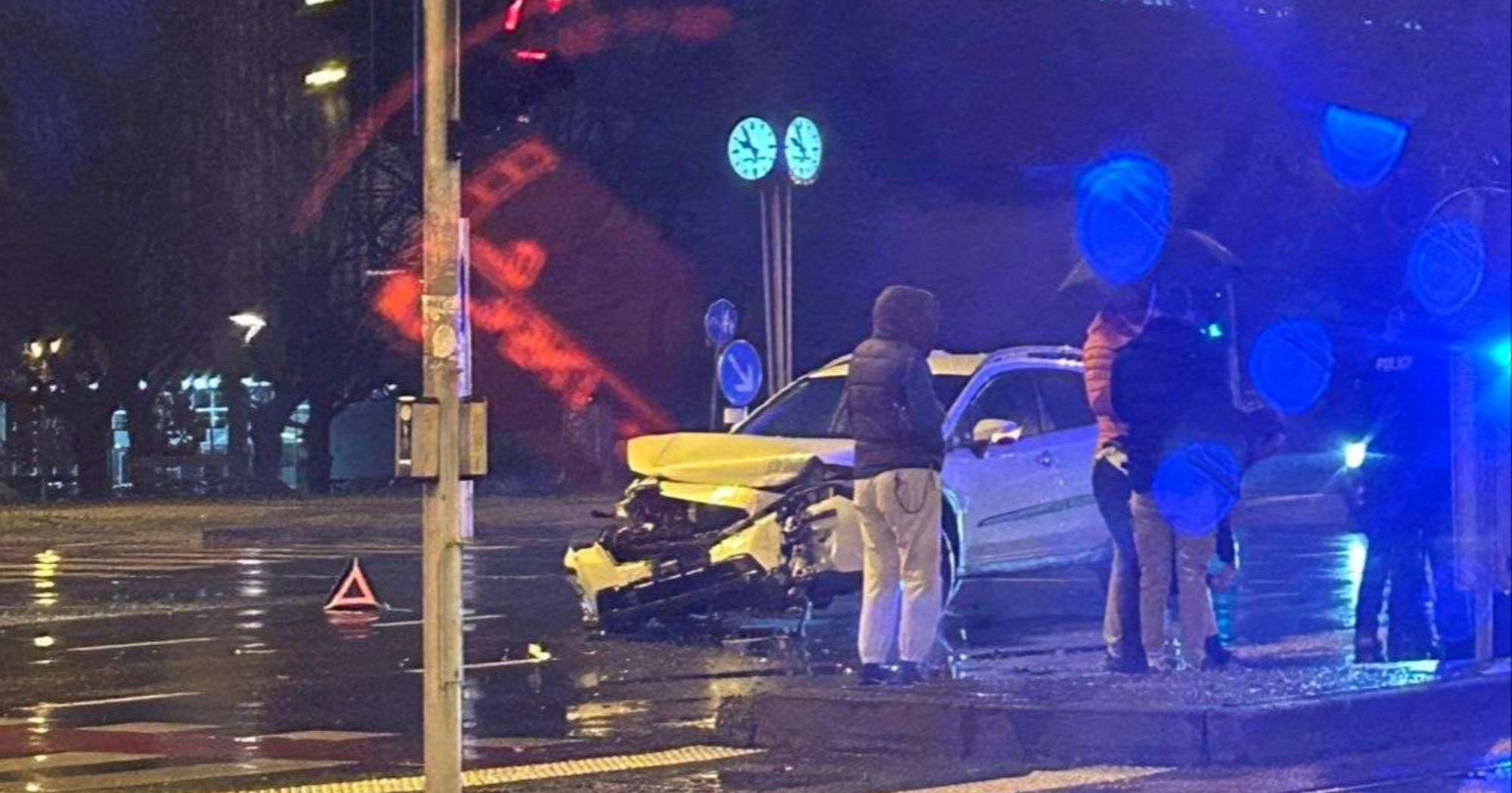 Prometna kod FER-a u Zagrebu