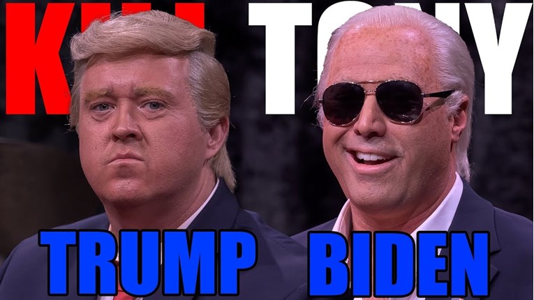 Odavno nismo vidjeli nešto toliko genijalno kao Trump i Biden u podcastu Kill Tony