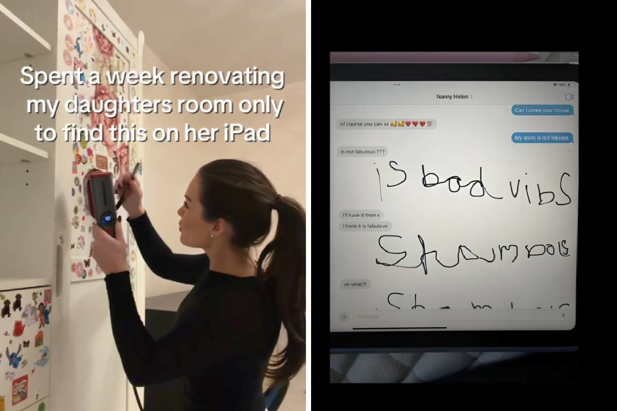 Mama tjedan dana uređivala kćerinu sobu, a onda vidjela što je napisano na iPadu