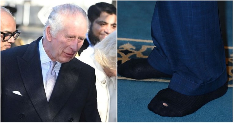 Kralj Charles posjetio džamiju u Londonu. Skinuo je cipele i otkrio rupu na čarapama