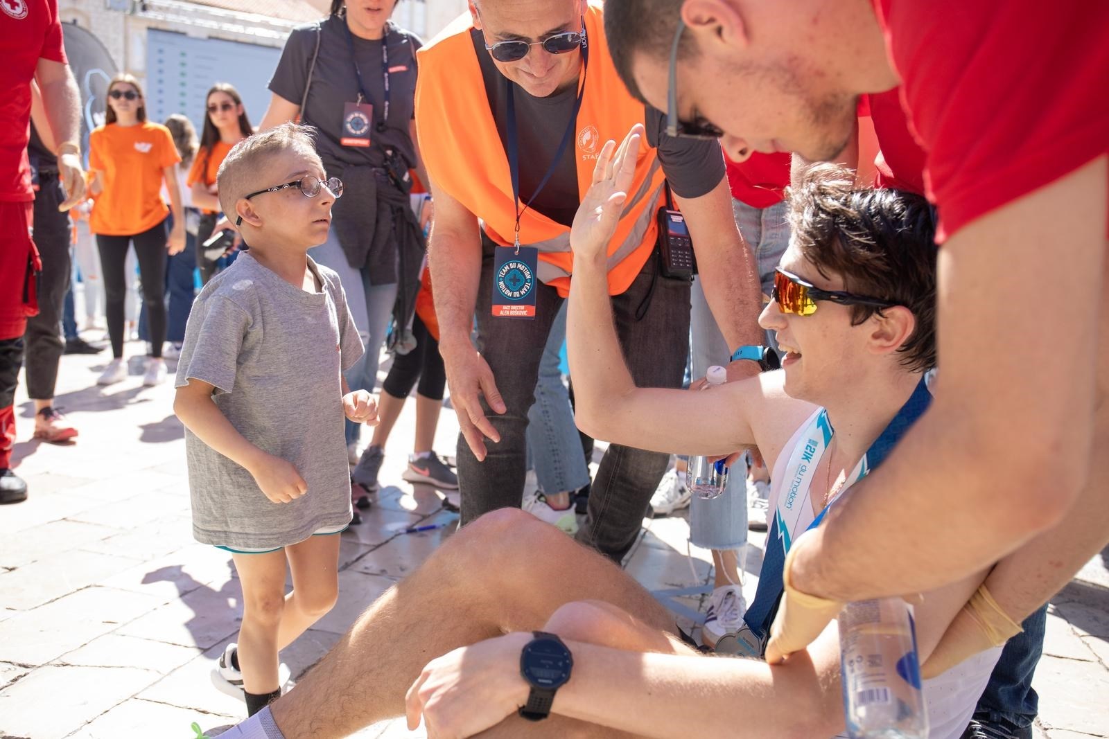 Maleni div Nevio trčao na Dubrovačkom maratonu