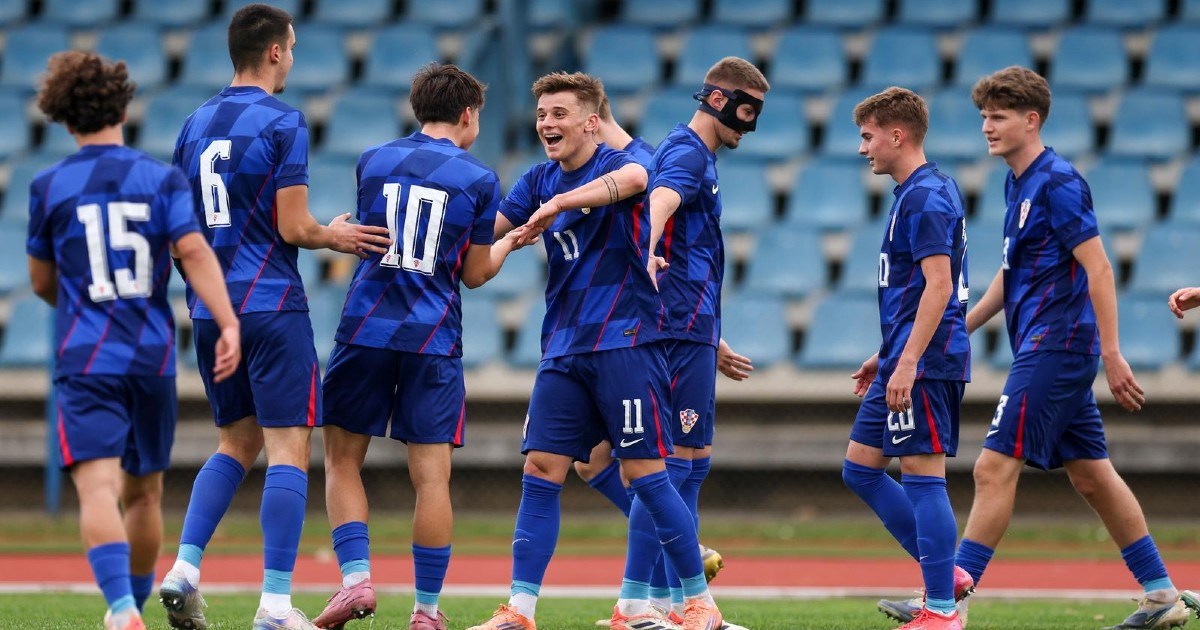 Hrvatska U-19 reprezentacija pobijedila 8:0 i izborila drugi krug kvalifikacija za EP