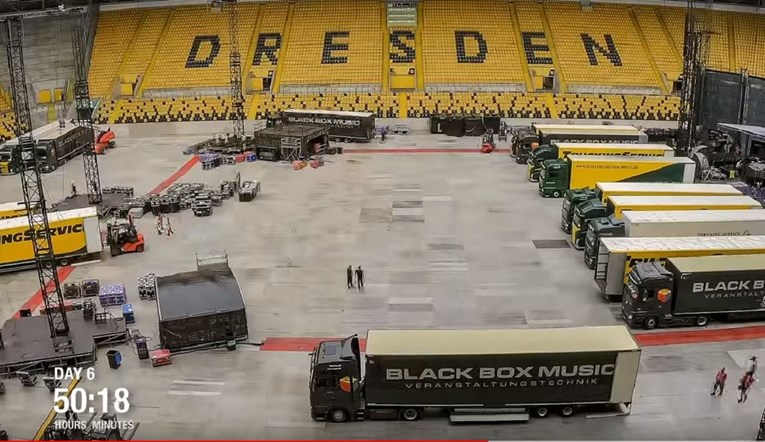 Rammstein objavio video koji prikazuje kako nastaje pozornica za njihov koncert