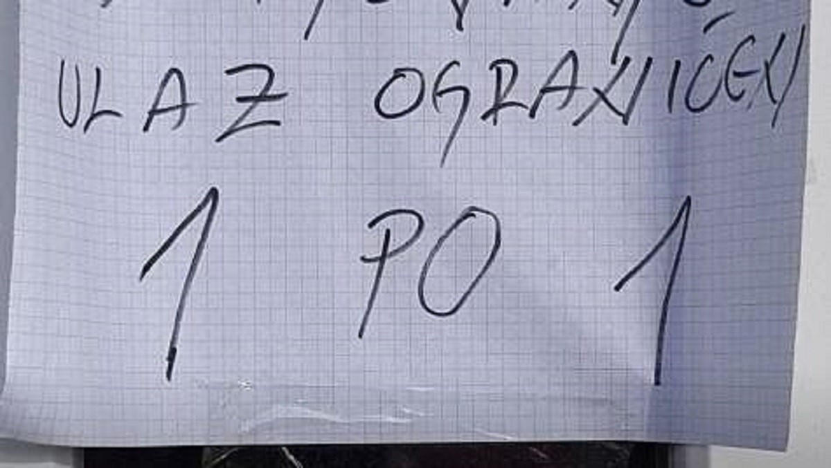 Ljudi se rugaju natpisu iz Dalmacije zbog gramatičke greške, biste li je uočili?