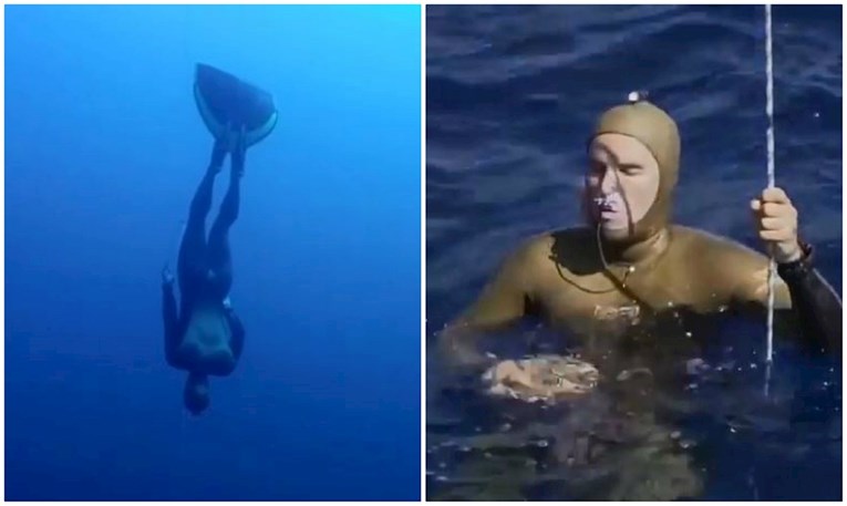 Srušio svjetski rekord u ronjenju na dah ispod leda pa rekord posvetio majci
