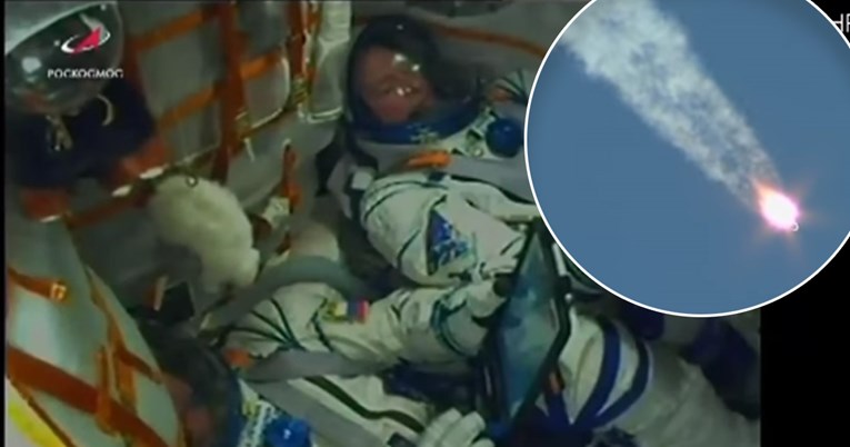 VIDEO Ruska raketa se pokvarila nakon polijetanja, astronauti spašeni