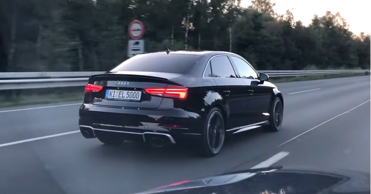 Video potvrdio da je Audi RS3 brži od konkurencije