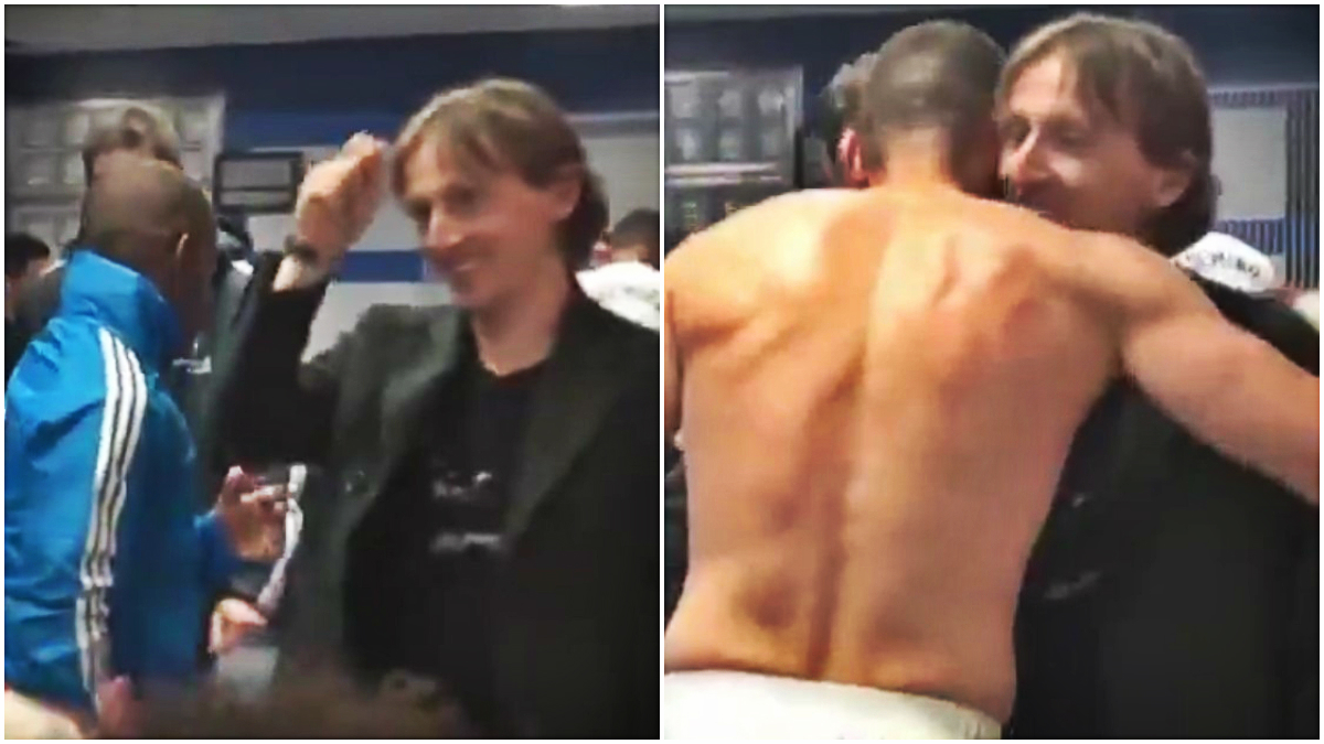 Pogledajte kako se Modrić poklonio Benzeminoj majstoriji