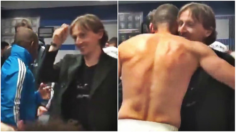 Pogledajte kako se Modrić poklonio Benzeminoj majstoriji