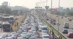 Srbi opet blokirali promet zbog cijena goriva, kaos na cestama, pogledajte snimku