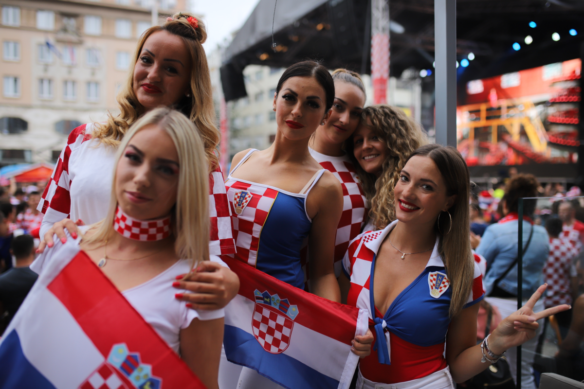 FOTO Prezgodne navijačice okupirale centar Zagreba