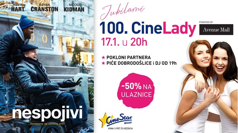 100. CineLady projekcija u CineStaru: Filmski četvrtak iz snova svake žene