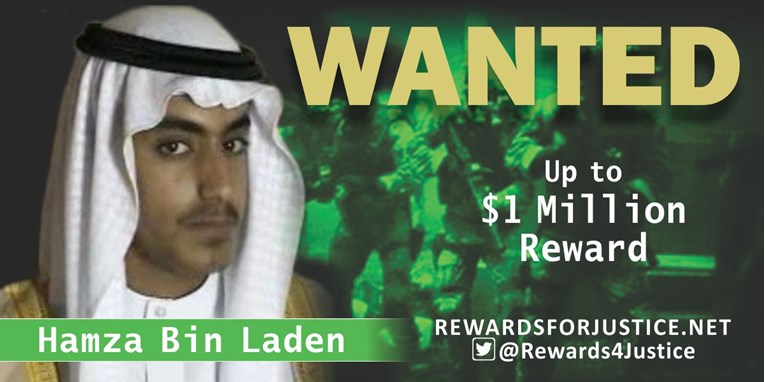 SAD nudi milijun dolara za informacije o sinu Osame Bin Ladena