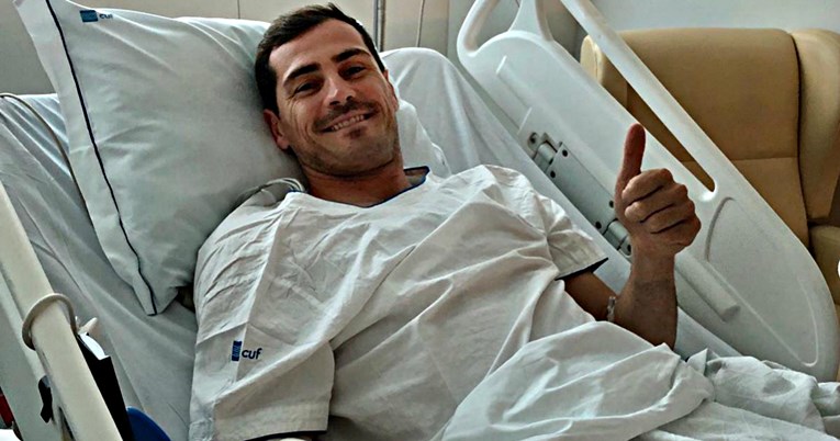 Iker Casillas se oglasio iz bolničkog kreveta
