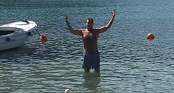 David Hasselhoff objavio fotku iz Hrvatske: "Skoknuo sam na plivanje, zakon!"