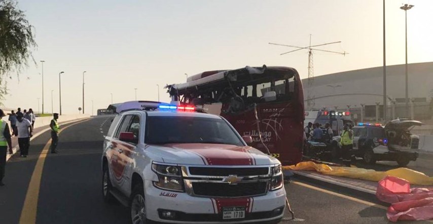 Najmanje 17 osoba poginulo u autobusnoj nesreći u Dubaiju
