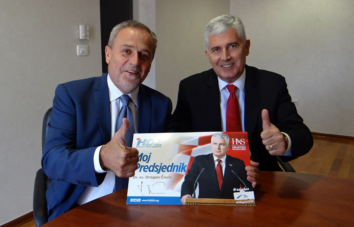 Bandić podržao Čovića: Lider kakvog trebaju i Hrvati i BiH